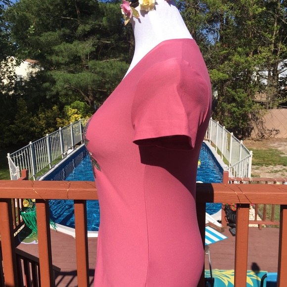 Pink cow skull tee - Picture 2 of 4